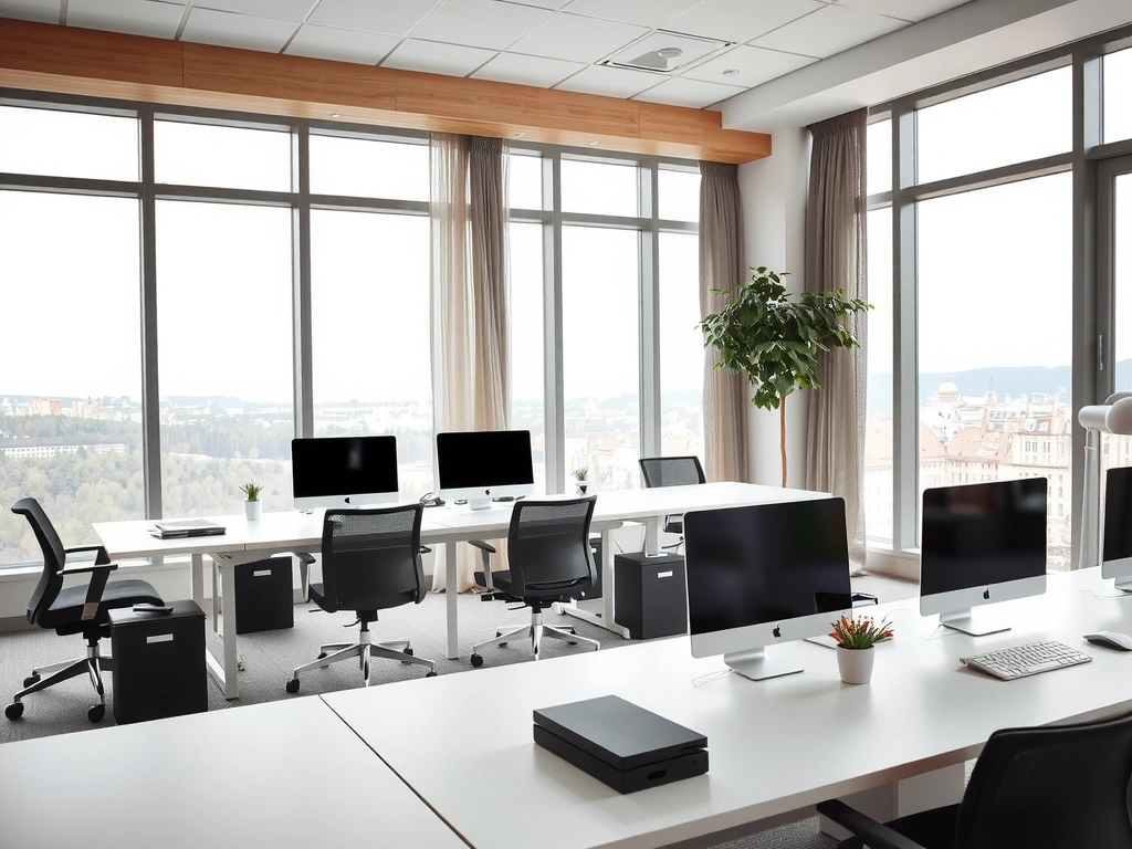 Ilustrační foto: Čistá kancelář v Karlíně